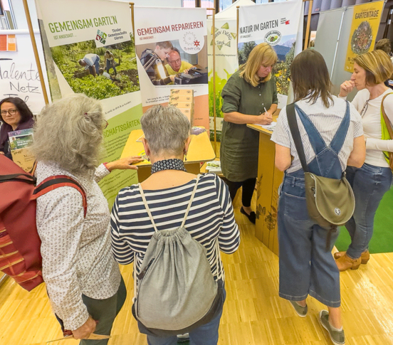 Beratung auf der Nachhaltigkeitsmesse | © Congress Messe Innsbruck
